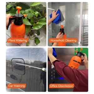 2L high-pressure spray bottle for gardening, cleaning, car washing, and disinfecting