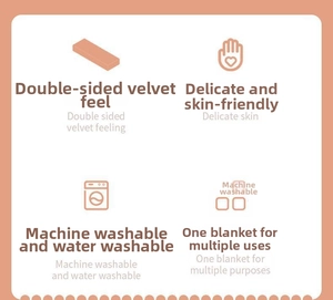 Detail of cow print flannel blanket showing soft skin-friendly texture and machine washable feature
