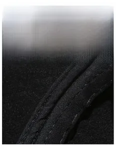 Macro view of the thickened sweatband and moisture-wicking lining inside the winter cap