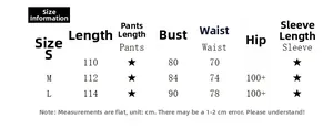 Detailed size information chart for women's strapless maxi dress with measurements in cm