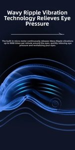 Detail of wavy ripple vibration technology with 9000rpm motor for eye pressure relief