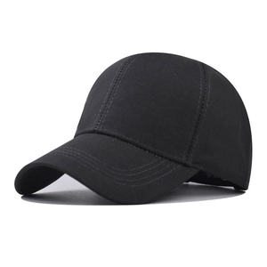 Baseball Cap Cotton Twill Solid Color Adjustable Metal Buckle Outdoor Sun Protection Sport Hat For Men Women