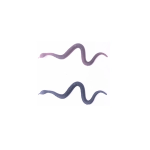 Detailed view of two realistic S-shaped snake toys with lifelike scale textures