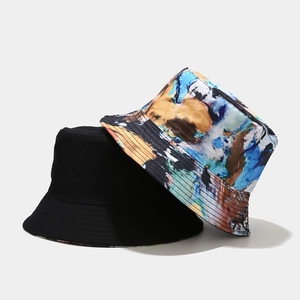 Bob graffiti pliable pour hommes et femmes avec design réversible et texture en toile