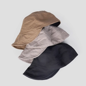 Faltbare Damen-Basecap aus gewaschener Baumwolle in Khaki, Hellgrau und Schwarz