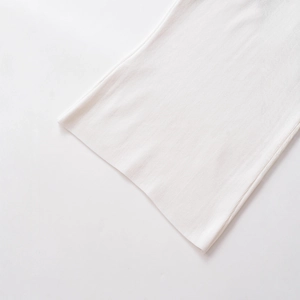 Sexy minimalistisches weißes Strick-Camisole-Top mit Knopfdekor für Damen