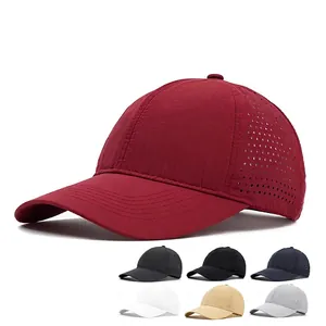 Atmungsaktive Sonnenkappe und schnelltrocknende Baseballkappe in mehreren Farben für Sommer