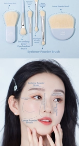 Detailed application guide of 6pcs mini makeup brush set for face and eye contouring