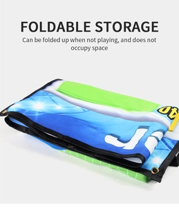 Conception de rangement pliable pour tapis de sport durable avec œillets métalliques