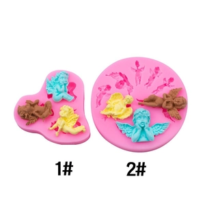 Angel Cherub Wings Silicone Mold DIY Handmade Chocolate Fondant Cake Decorating Soap Aroma Stone Resin Craft