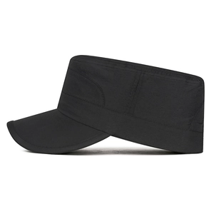 Leichte wasserdichte schwarze Schirmmütze für Herren zum Sonnenschutz im Freien