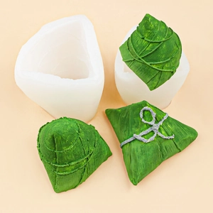 Molde de silicona con forma de Zongzi para velas y jabones artesanales
