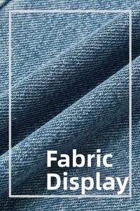 Macro-opname van de blauwe denim textuur en details van het diagonale keperweefsel van stof
