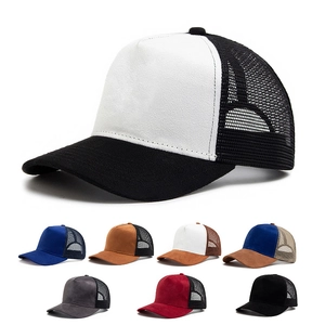 Suede Baseball Trucker Hat Mesh Back Verstellbar Snapback Atmungsaktiv Casual Sonnenschutz Kappe Für Herren Damen