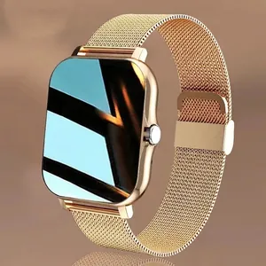 Smart Watch Bluetooth Call Heart Rate Blood Oxygen Monitor Large Touch Screen Sports Fitness Tracker Y13 For Men Women