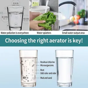 Filtro purificatore d'acqua universale rimuove cloro, ruggine e metalli pesanti