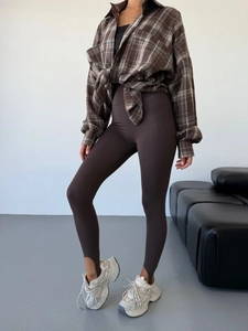 Women High Waist Stirrup Leggings Tummy Control Matte Stretchy Yoga Pants Slim Fit Casual Athletic Solid Color