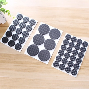 Furniture Pads EVA Anti-Slip Self-Adhesive Floor Protectors For Chair Table Leg Black Thickened Noise Reduction Wear-Resistant