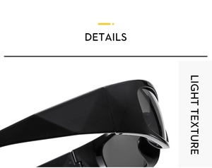Macro detail of glossy black Y2K sports sunglasses hinge and lightweight frame texture