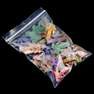 Natural crystal coconut tree pendants in assorted colors for DIY jewelry making