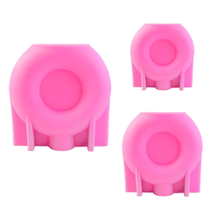 Stampo in silicone nordico a forma di donut per vasi con un design circolare rotondo