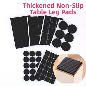 Self-adhesive EVA foam pads in round and square shapes for non-slip furniture leg protection