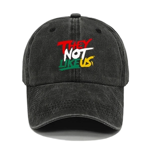 Berretto Da Baseball In Cotone Lavato Stampa Lettere Regolabile Protezione Solare Cappello Streetwear Casual All'Aperto
