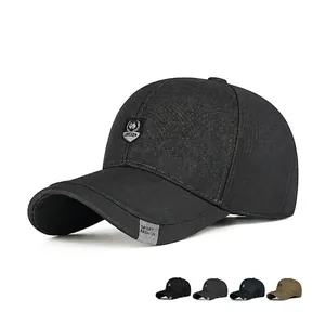 Baseball Cap Polyester Twill Adjustable Sun Hat Outdoor Sport Fashion Shield Logo Curved Brim Unisex