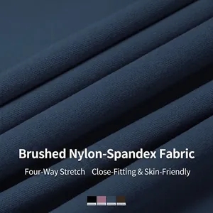 Leggings de yoga brossés à taille haute extensibles en quatre sens, divers coloris