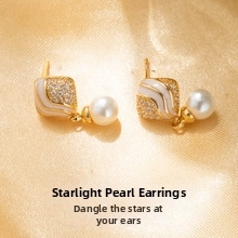 Detailed macro view of S925 silver gold-plated square wave earrings with pearls