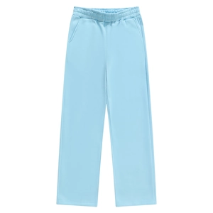 Men's Casual Sweatpants Straight Leg Loose Fit Elastic Waist With Drawstring Polyester Knit Sports Joggers Solid Color