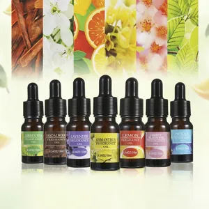 Natural Plant Aromatherapy Essential Fragrance Oils For Diffuser Humidifier Dropper Bottle Long Lasting Home Scent Aroma