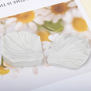 Rose Petal Leaf Silicone Mold Veiner Fondant Cake Decorating DIY Baking Tool Realistic Texture Resin Clay Craft