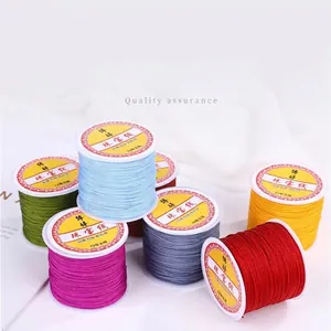 Jewelry Cord No 72 Polyester Weaving Thread For DIY Bracelet Necklace Making Durable Multi Color Handcrafted