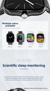 Detail view of the Y13 smartwatch interface showing scientific sleep monitoring data