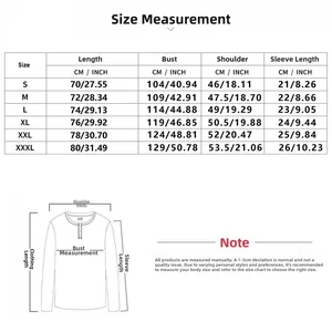 Detailed size chart for men waffle polo shirt with measurements in cm and inches