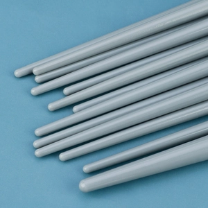Set of 13 grey round-tip eye makeup brushes with soft synthetic bristles for professional use