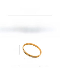 Vue détaillée du bracelet vintage en acier titane montrant les dimensions et le fermoir