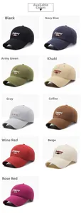 Grid view of nine colored cotton baseball caps featuring Champion 1983 embroidery detail