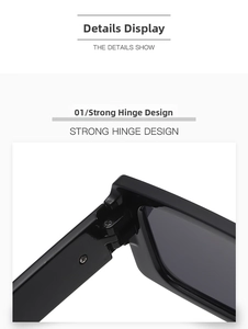 Macro detail of the sturdy metal hinge design on black oversized fashion sunglasses