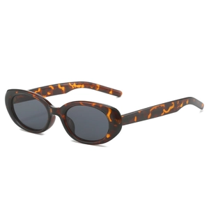Retro Oval Sunglasses UV400 Protection PC Frame Vintage Y2K Style Small Frame Chic Eyewear For Men Women Outdoor