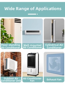 Universal cleaning tool kit for split, vertical, outdoor air units and cooling fans