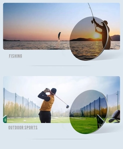 Lenti polarizzate per occhiali sportivi con contrasto migliorato per pesca e golf