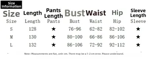 Size chart for the long sleeve ruched cutout dress with detailed measurements in cm