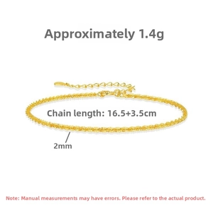 Detailed view of S925 silver bracelet featuring 16.5cm length and 2mm chain width