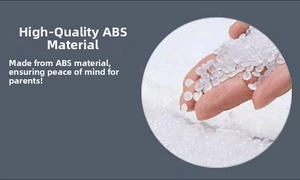 Close-up of high-quality ABS plastic granules used for durable toy car manufacturing