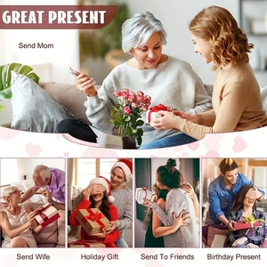 Collage showing colorful dolphin storage bags as a great holiday gift for various social scenes