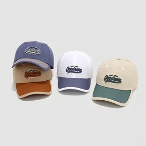 Sneldrogende baseballpet voor kinderen met New York Goodness borduursel in vier kleurstellingen