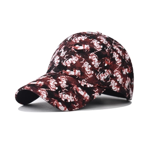 Crab Pattern Full Print Baseball Cap Cotton Adjustable Curved Brim Outdoor Sun Shade Fashion Hat For Men Women