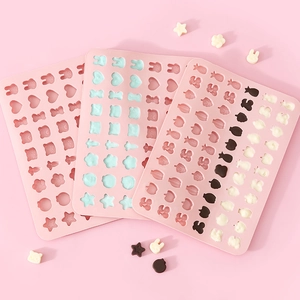 Silicone Baking Molds For Chocolate Candy Soap DIY Multi Shapes Animals Fruit Halloween Easter Flexible Non Stick